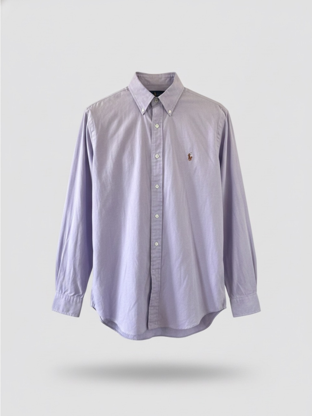 Polo by Ralph Lauren Lavender Button-Down Dress Shirt - Men's